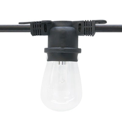 American Lighting LS-M-24 Non-Suspended E26 Base Commercial Grade Light String 120V - 25W Max per Socket