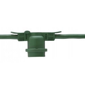 American Lighting LS-M-24 Non-Suspended E26 Base Commercial Grade Light String 120V - 25W Max per Socket