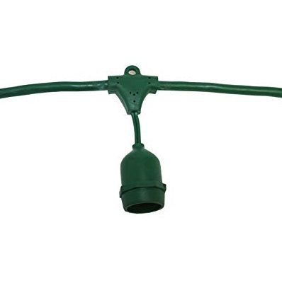 American Lighting LS-MS-24 Suspended E26 Base Commercial Grade Light String 120V - 25W Max per Socket