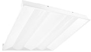 Westgate LTRD-2X2 Wattage and Color Selectable LED Dual Lens Troffer Light Fixture Dimmable