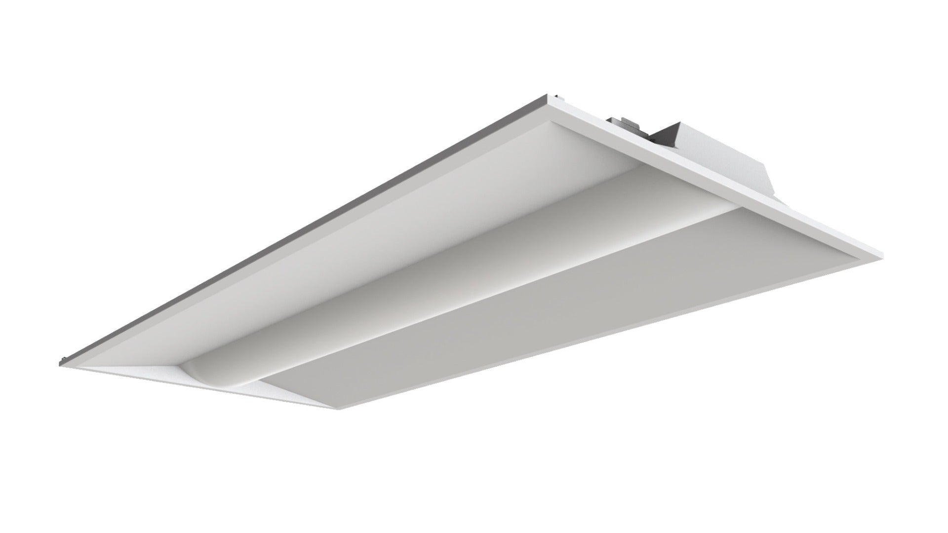 Westgate LTRE-2X4-MCTP DLC Listed 2x4 LED Troffer Fixture Dimmable with Adjustable Wattage 32W/40W/50W and Color 3500K/4000K/5000K