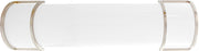 Westgate LVE-24-MCT-BN LVE Series 17 Watt 24IN Vanity Light Fixture with Multi Color 3000K/3500K/4000K