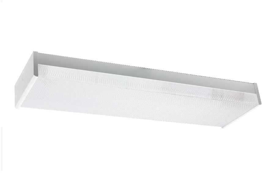 Eiko LW2/25W/840/HD DLC Listed 25-Watt 2FT LED Linear Wrap Fixture Dimmable 4000K Replaces 2 Lamp T8 Fluorescent