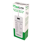 Maxlite APS-8/1350J 8-Outlet Advanced Surge Protector Power Strip 1875-Watt Max Output