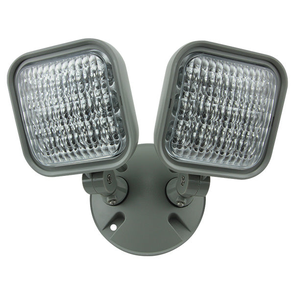 Barron Lighting MLED2 1.5 Watt LED Double Remote Adjustable Lamp Head for Emergency Exit Lighting