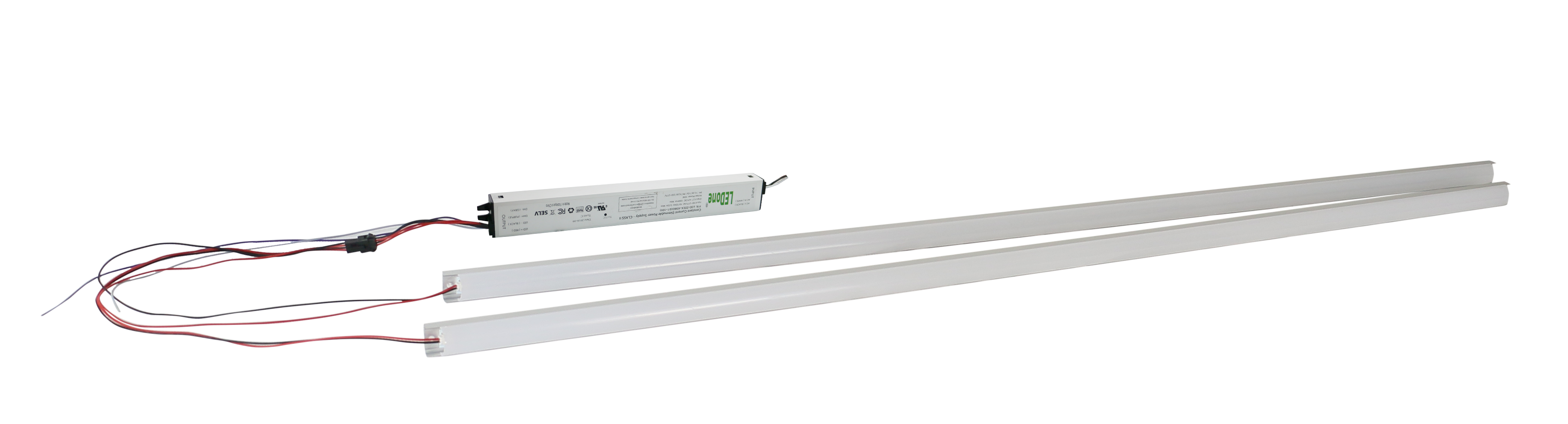 LEDone LOD-MTRT-4FT36WX2 DLC Qualified 2x4 36 Watts Magnetic Troffer Retrofit Kit Non-Dimmable - 2