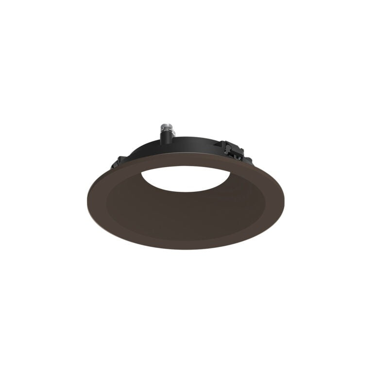 NORA Lighting NAPF-3RDN Apollo 3-Inch Round Flanged Downlight Trim - Bronze Finish