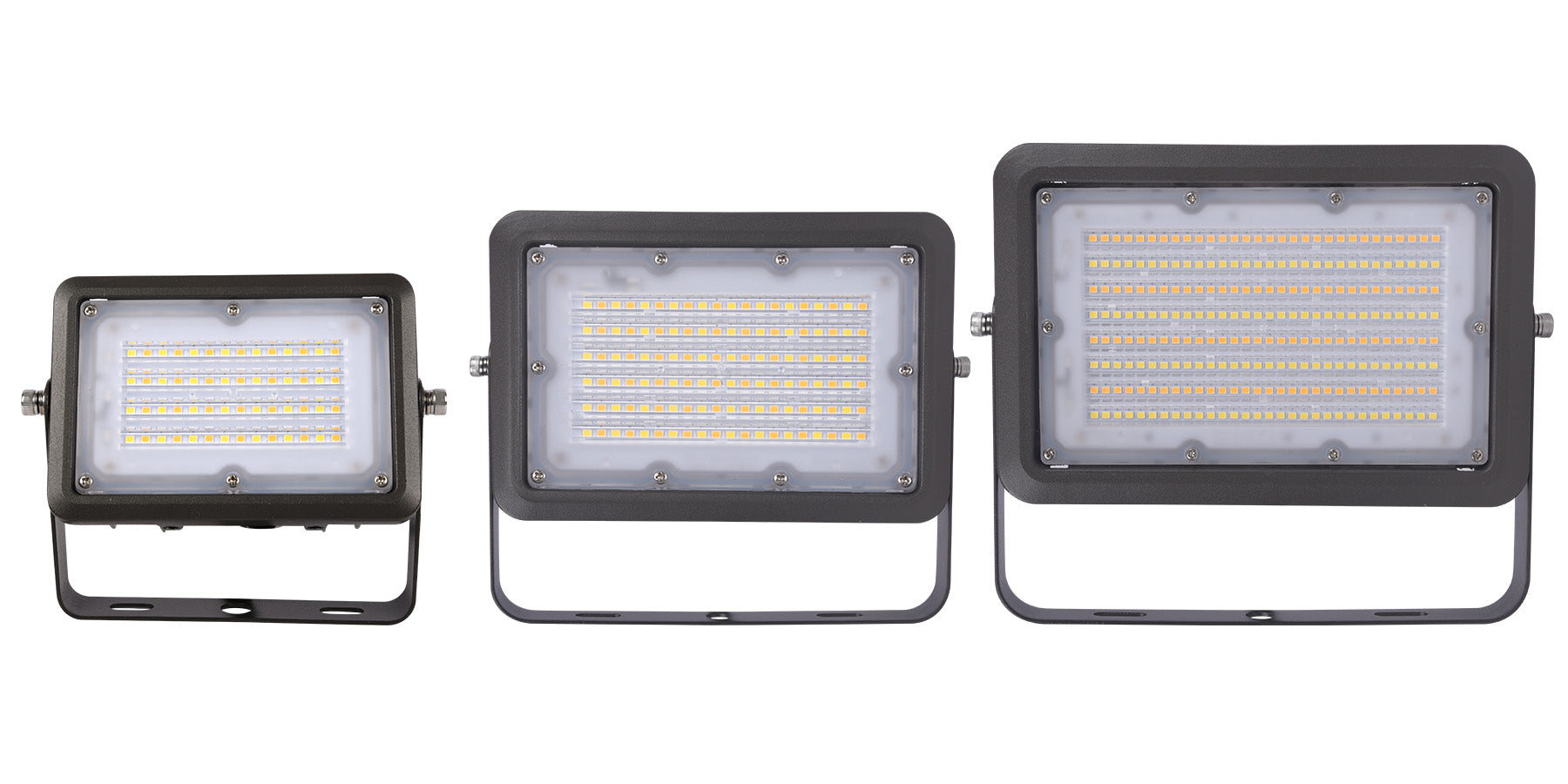NaturaLED FXFDL Series Color Selectable LED Floodlight Fixture with Yoke Mount