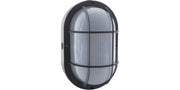 NaturaLED LED-FXBWL Series 10-Watt LED Black Bulkhead Wall Light Fixture 90W Equivalent