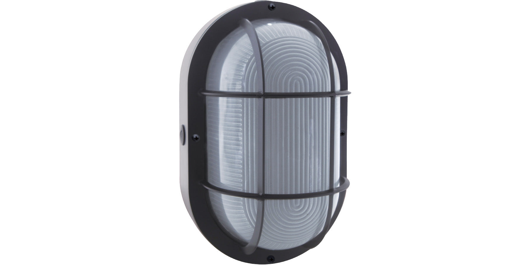 NaturaLED LED-FXBWL Series 10-Watt LED Black Bulkhead Wall Light Fixture 90W Equivalent
