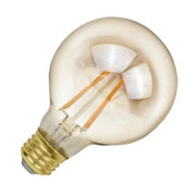 NaturaLED LED5G25/FIL/35L/922 5 Watt LED G25 Filament Lamp E26 Base 2200K Dimmable