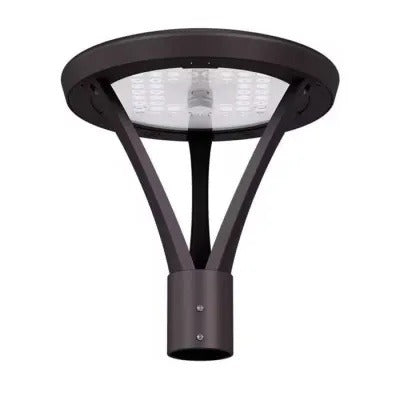 NaturaLED PST16 Wattage and Color Selectable 16-Inch Post Top Area Light Fixture Dimmable - Bronze