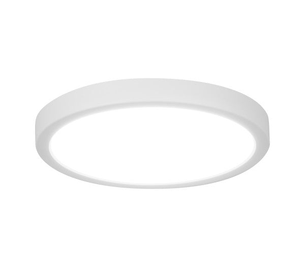 8-Inch - Nicor Lighting DSE Color Selectable LED Edge Lit Surface Mount Downlight
