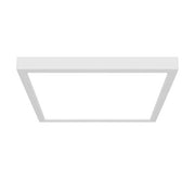 Nicor Lighting DSE93120SSQWH Color Selectable LED 9-Inch Square Edge Lit Surface Mount Downlight Fixture Dimmable
