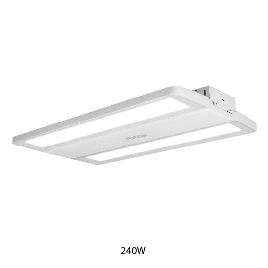 Nicor Lighting HML4240SUS8S 240W Power and Color Select LED High-Performance High Bay Light Fixture Dimmable
