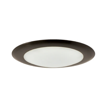 NORA Lighting AC Opal Series NLOPAC-R6509T24 16.5 Watt 6-Inch LED Surface Mount Downlight Fixture with Triac Dimming