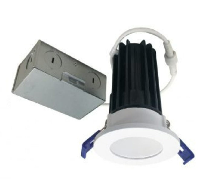 NORA Lighting M2 Series NM2-2RDC 2-Inch LED Round Recessed Canless Downlight Fixture Dimmable