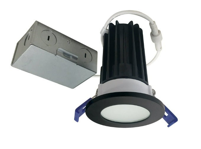 NORA Lighting NM2-2RDCS 2-Inch LED M2 Round Recessed Lensed Downlight Dimmable