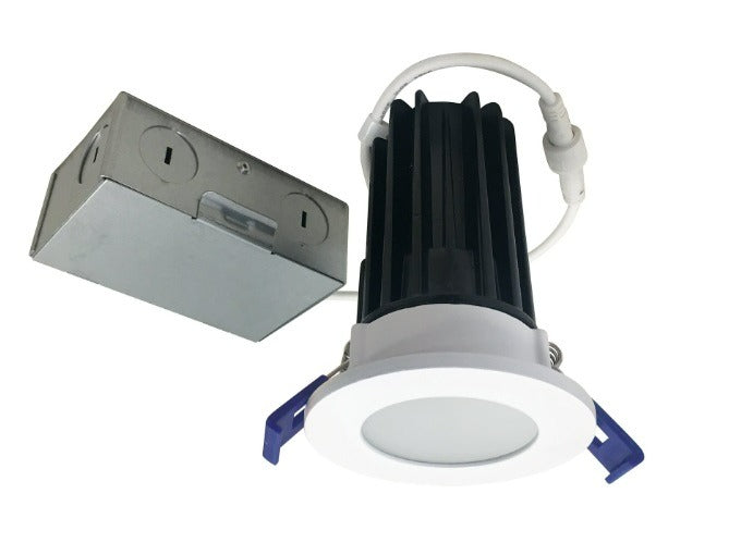 NORA Lighting NM2-2RDCS 2-Inch LED M2 Round Recessed Lensed Downlight Dimmable