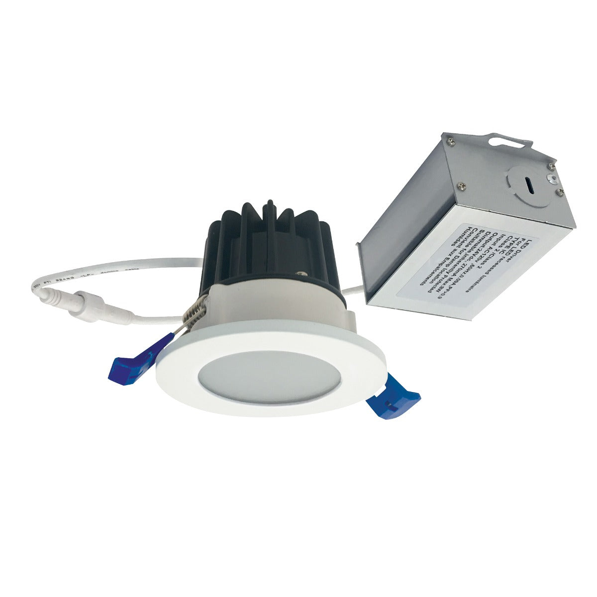 NORA Lighting NM2-2RDCS 2-Inch LED M2 Round Recessed Lensed Downlight Dimmable