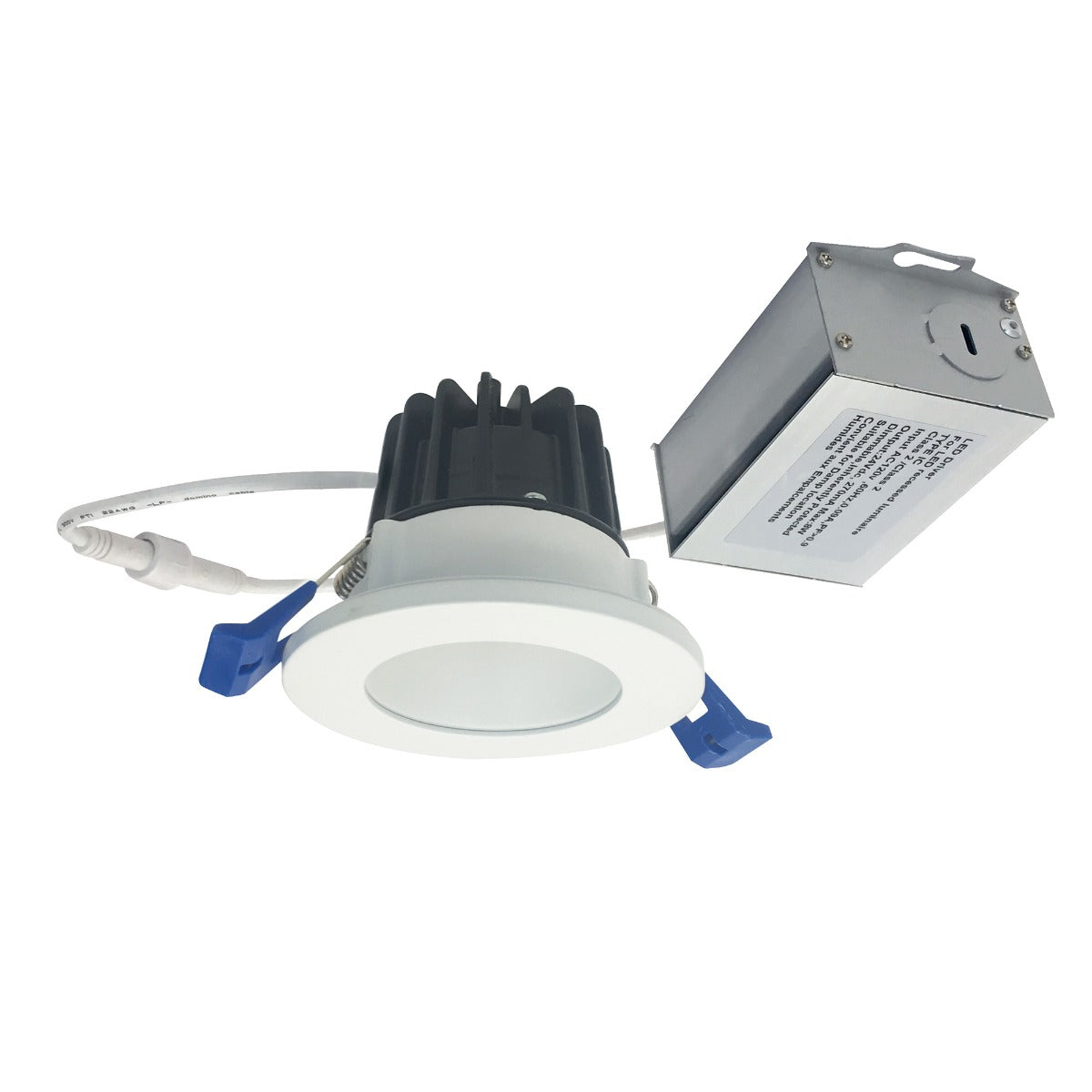 NORA Lighting M2 Series NM2-2RDC6040MPW 8 Watt 2-Inch LED Round Recessed Downlight Fixture 4000K Dimmable