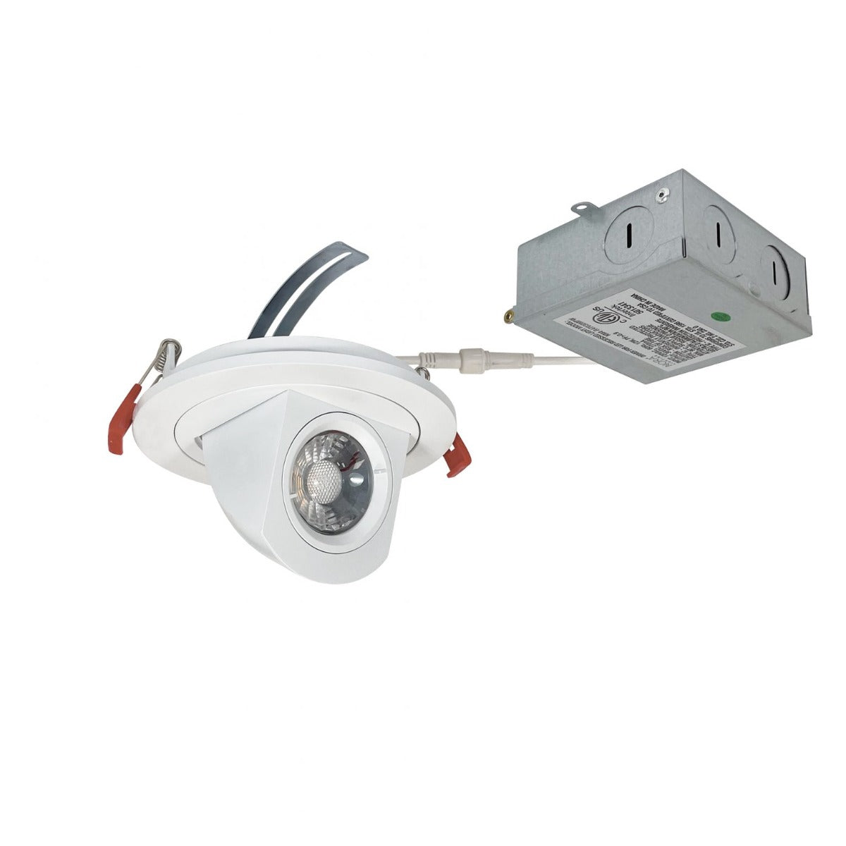 NORA Lighting M4 Series NM4-R470 4-Inch 12-Watt LED Round Recessed Adjustable Elbow Downlight Fixture Dimmable