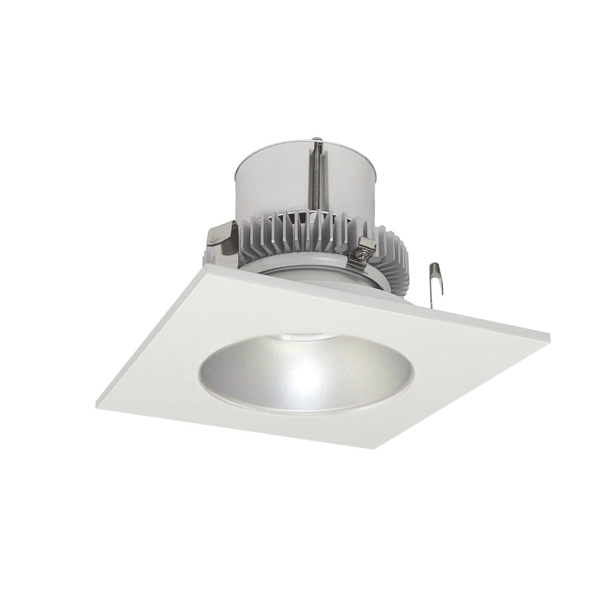 NORA Lighting NLCBC2-453HZW 4in LED Cobalt Click Square Downlight Retrofit with Round Aperture