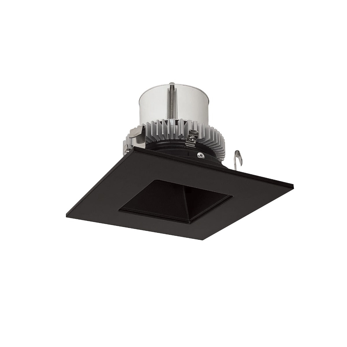 NORA Lighting NLCBC2-456BB 4in LED Cobalt Click Square Downlight Retrofit with Square Aperture