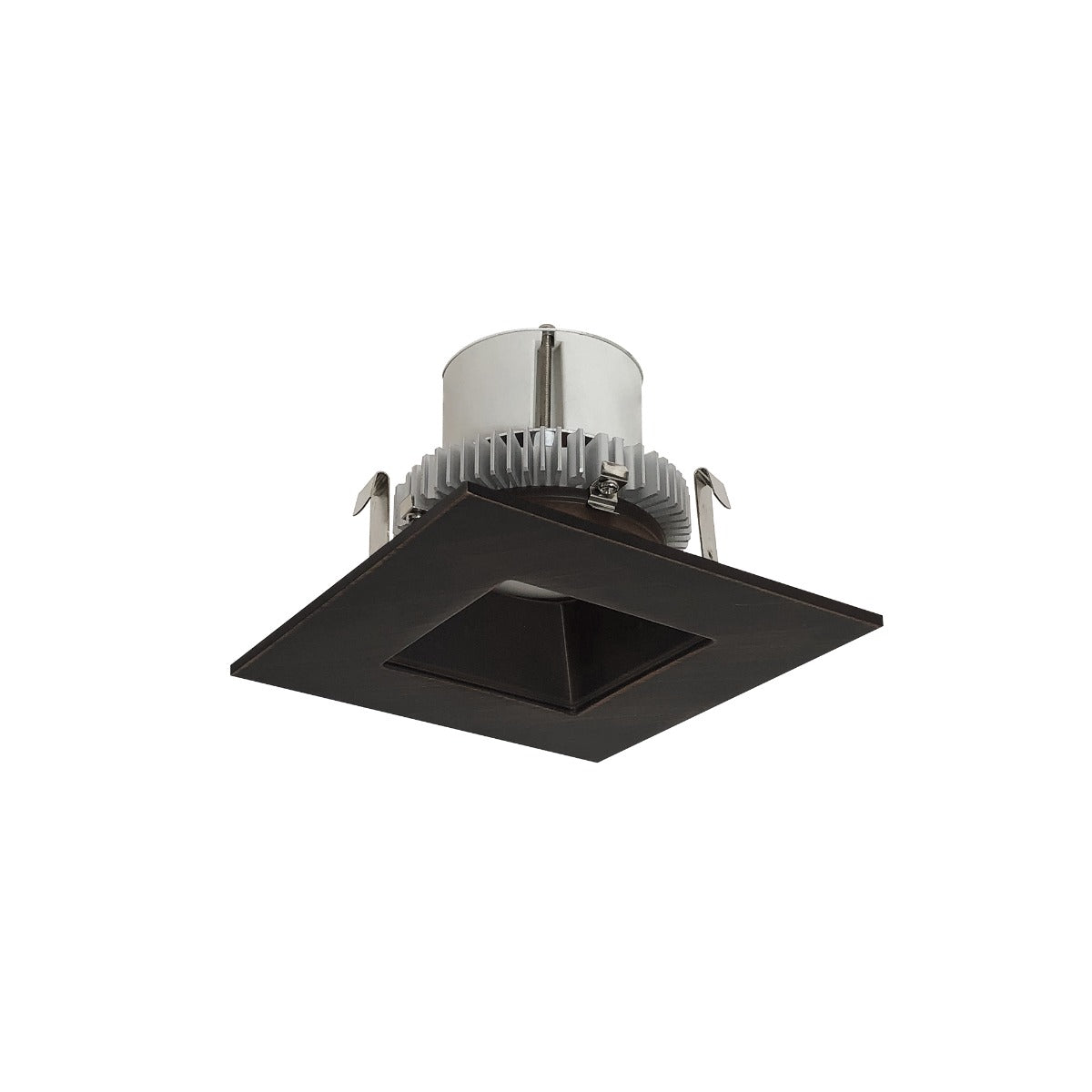 NORA Lighting NLCBC2-456BZBZ 4in LED Cobalt Click Square Downlight Retrofit with Square Aperture