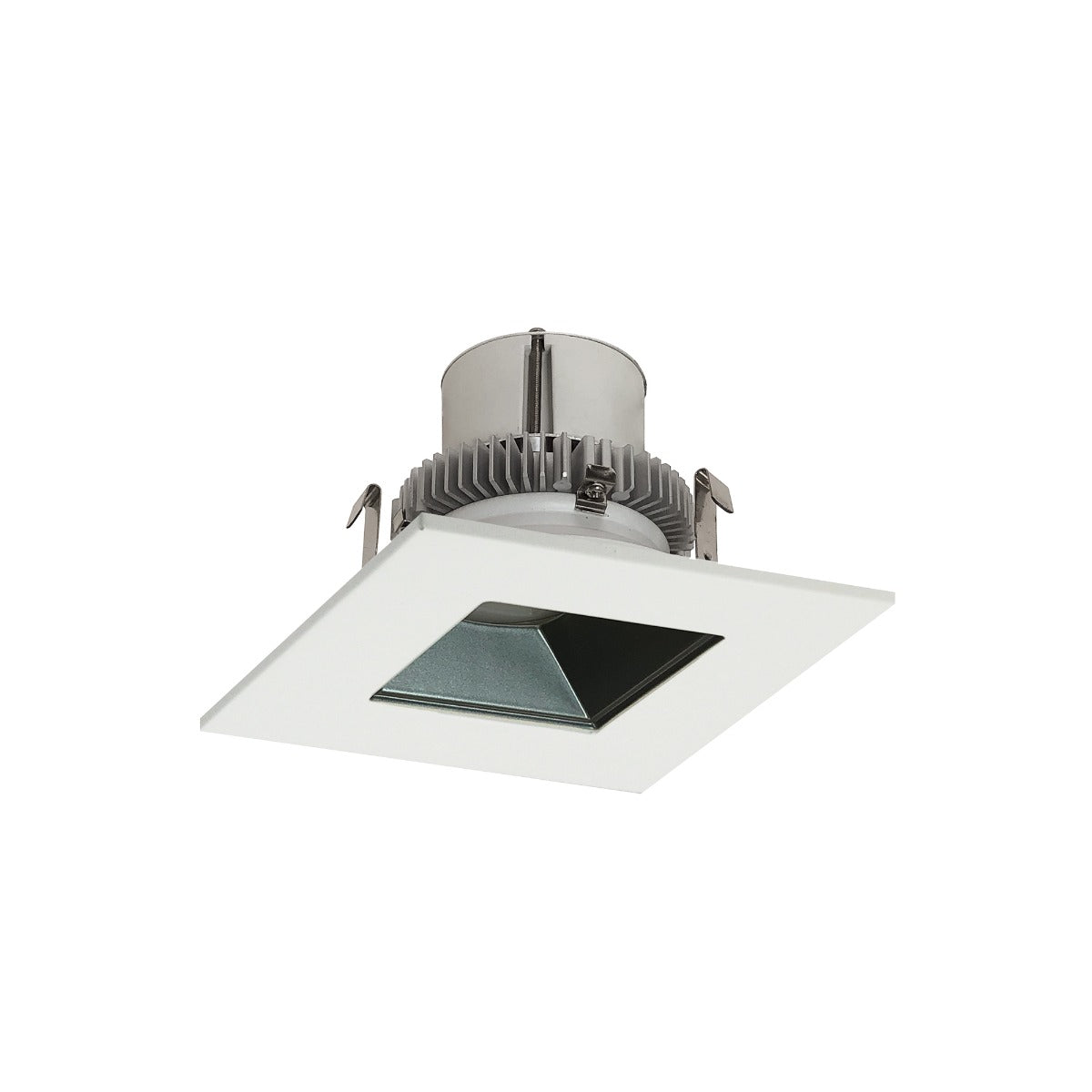 NORA Lighting NLCBC2-456PW 4in LED Cobalt Click Square Downlight Retrofit with Square Aperture