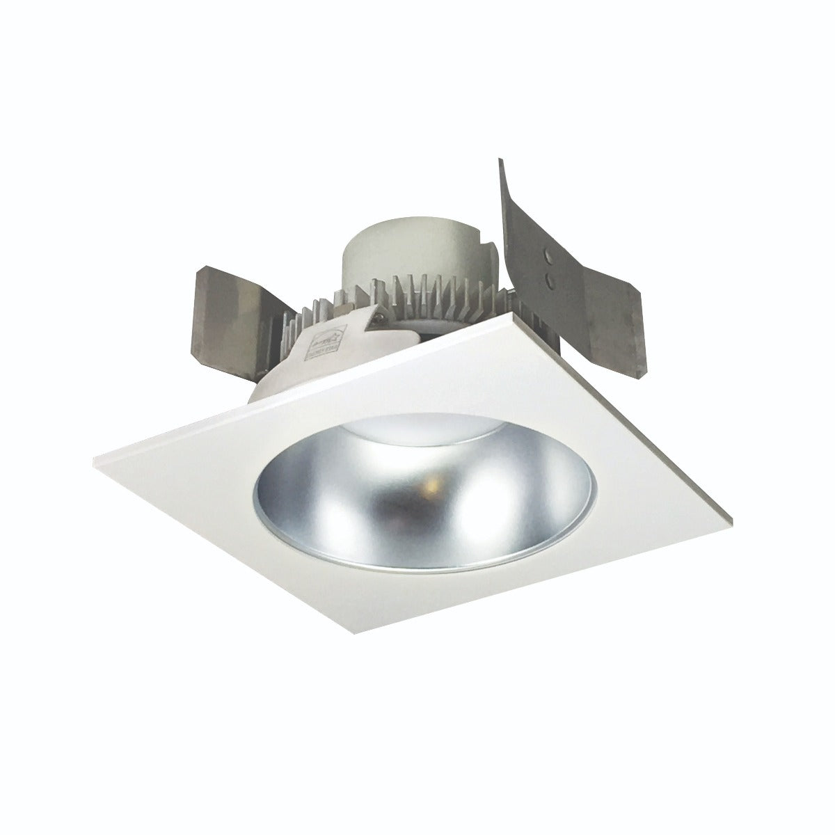 NORA Lighting NLCBC2-553DW 5in LED Cobalt Click Square Downlight Retrofit with Round Aperture
