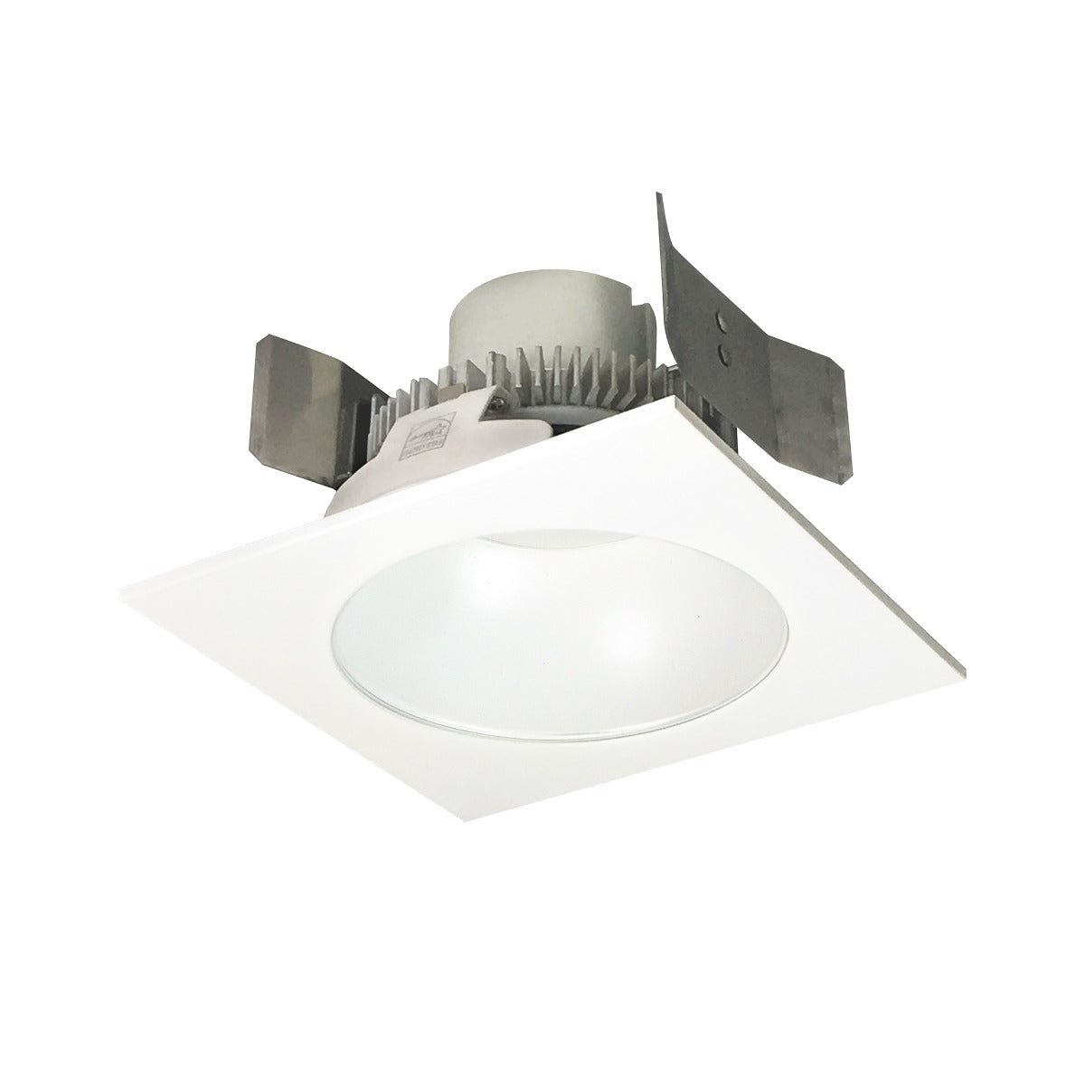NORA Lighting NLCBC2-553MPW 5in LED Cobalt Click Square Downlight Retrofit with Round Aperture