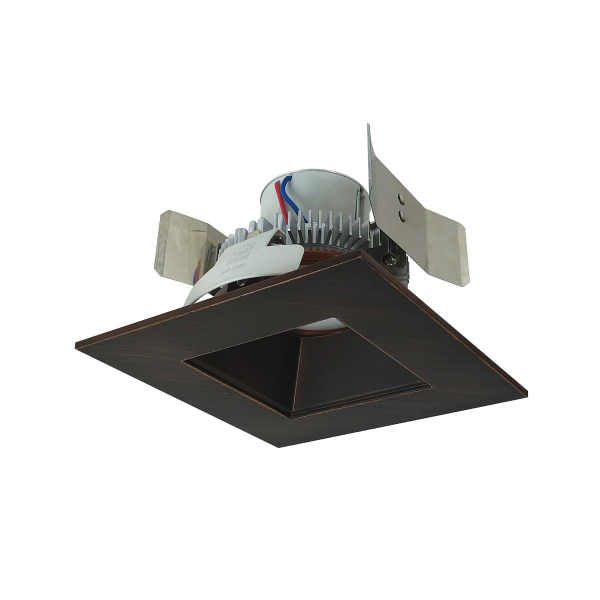 NORA Lighting NLCBC2-556BZBZ 5in LED Cobalt Click Square Downlight Retrofit with Square Aperture