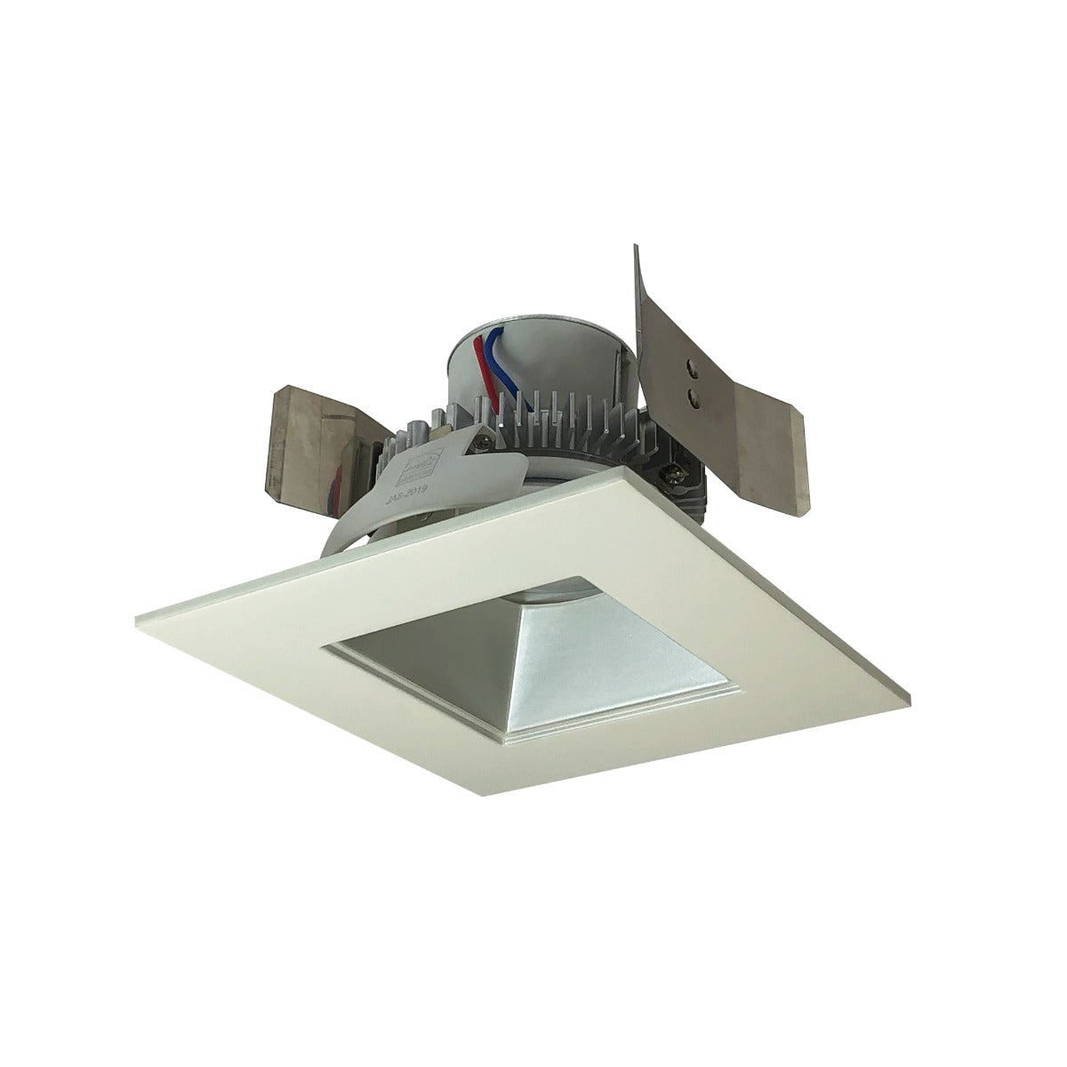 NORA Lighting NLCBC2-556HZW 5in LED Cobalt Click Square Downlight Retrofit with Square Aperture