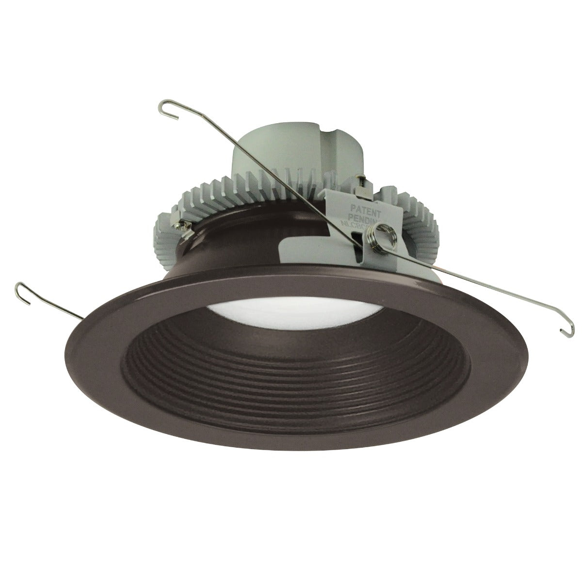 NORA Lighting NLCBC2-652BZBZ 6in LED Cobalt Click Round Baffle Downlight Retrofit