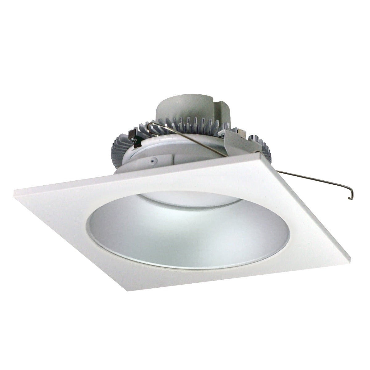 NORA Lighting NLCBC2-653HZW 6in LED Cobalt Click Square Downlight Retrofit with Round Aperture