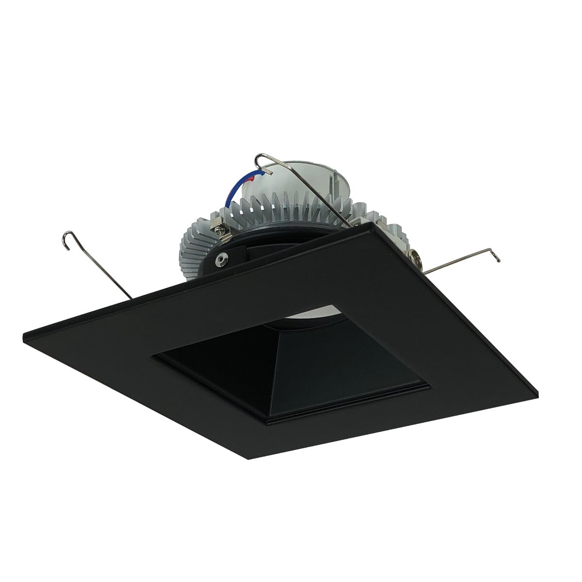 NORA Lighting NLCBC2-656BB 6in LED Cobalt Click Square Downlight Retrofit with Square Aperture