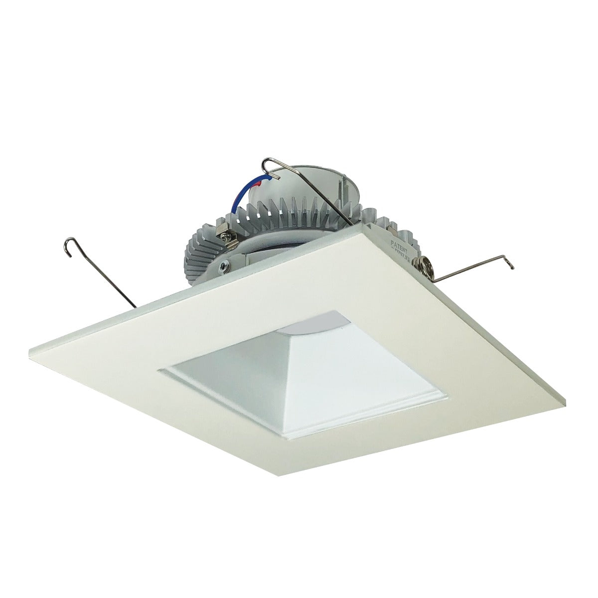 NORA Lighting NLCBC2-656MPW 6in LED Cobalt Click Square Downlight Retrofit with Square Aperture