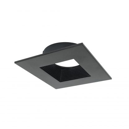 NORA Lighting NM4-SDT Square Baffle Trim for NM4-RDC Downlight - Matte Black