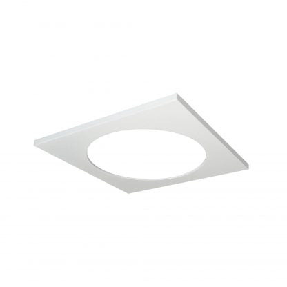 NORA Lighting NM4-SET Square Trim for NM4-R470 Downlight - Matte Powder White