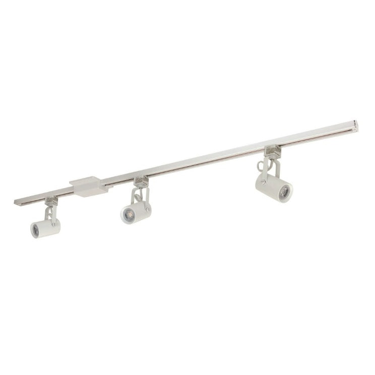 NORA Lighting NTLE-860L 4-Foot Track Pack with 3 MAY 10-Watt per LED Track Head