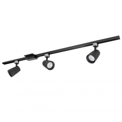 NORA Lighting NTLE-875 4-Foot Track Pack with 3 MAC 18 Watt per XL LED Track Head