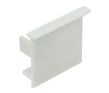 American Lighting PE-DFSLOT-END Plastic End Cap for Trulux Standard Flange Slot Extrusion