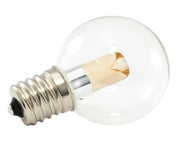 American Lighting PG40-E17 1W Premium Grade LED Intermediate Globe Lamp E17 120V Dimmable - Box of 25