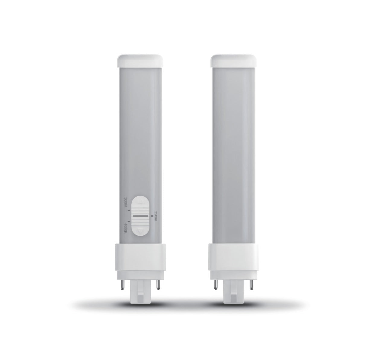 TopStar PLCH26G24Q-8CW-09P-P6-EB DLC Listed 9.5W LED PLC Lamp – G24Q Base, Horizontal, Color Selectable, Plug & Play, Rotatable, Replaces 13–42W CFL