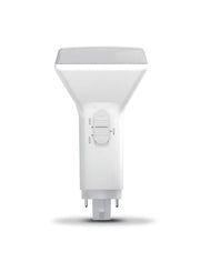 Topstar PLCV26G24Q-8CW-09P-P6-EB DLC Listed 9.5W LED PLC Lamp – G24Q Base, Vertical, Color Selectable, Plug & Play, Rotatable, Replaces 13–42W CFL