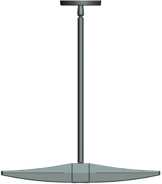 RAB Lighting PLED2X13 26 Watt LED Pendant Canopy Light Fixture 120-277V