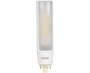 RAB Lighting PLT-16-H 16 Watt Ballast Compatible GX24Q LED Lamp PLT Horizontal Replacement 42W Equivalent - 2