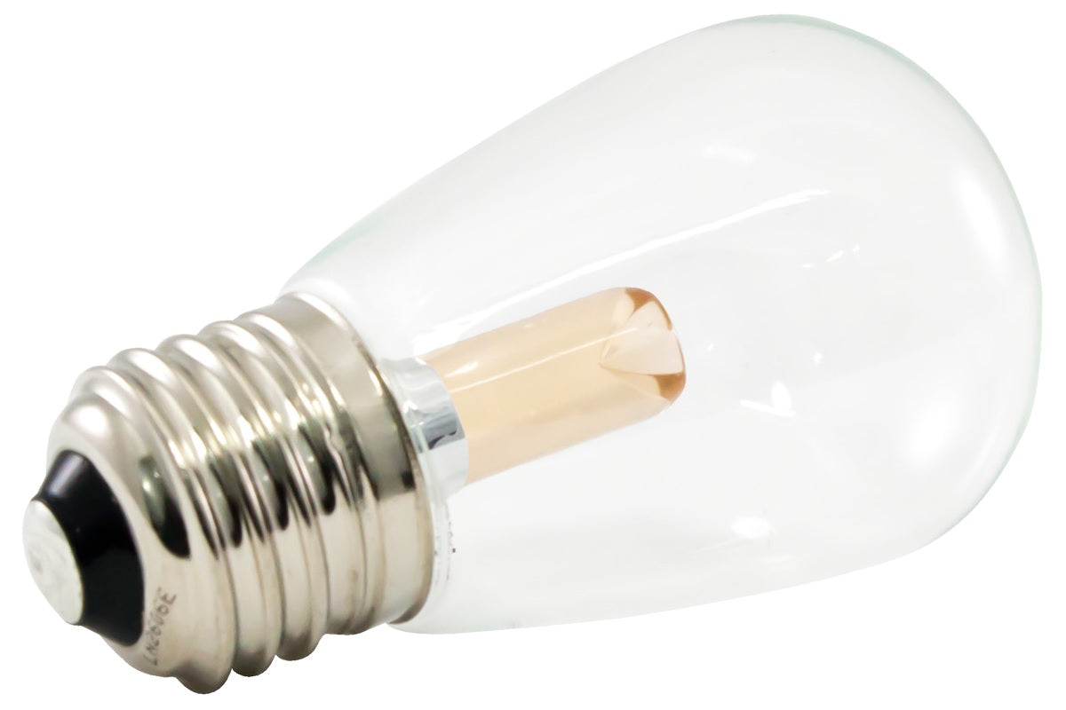American Lighting PS14-E26 1.4W Premium Grade LED S14 Transparent Lamp E26 120V Dimmable - Box of 25