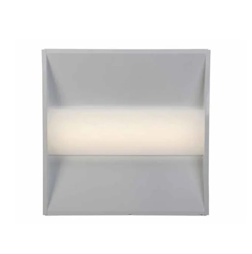 GE Lighting PVT22A04XMM8XXVQLTWHTE 2x2 Color and Wattage Selectable LED Volumetric Troffer Light Fixture Dimmable